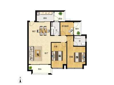 3室2厅2卫 住宅 在售