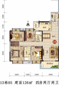 4室2厅2卫 住宅 在售