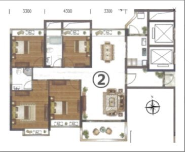 4室2厅2卫 住宅 在售