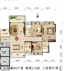 3室2厅2卫 住宅 在售