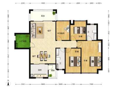 4室2厅2卫 住宅 在售