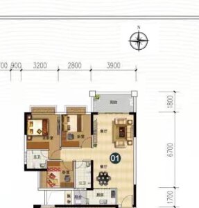 3室2厅2卫 住宅 在售