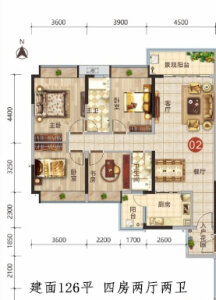 4室2厅2卫 住宅 售罄