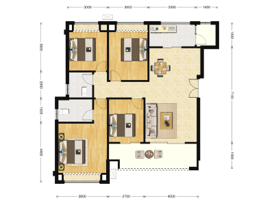 4室2厅2卫 住宅 售罄
