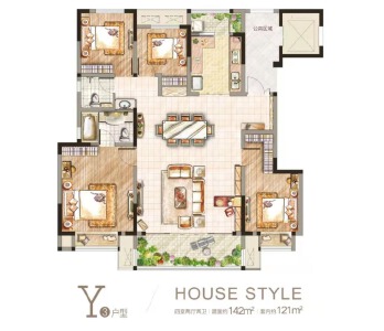 4室2厅2卫 住宅 售罄