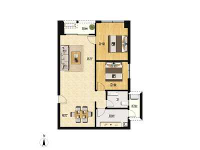 2室2厅1卫 住宅 在售