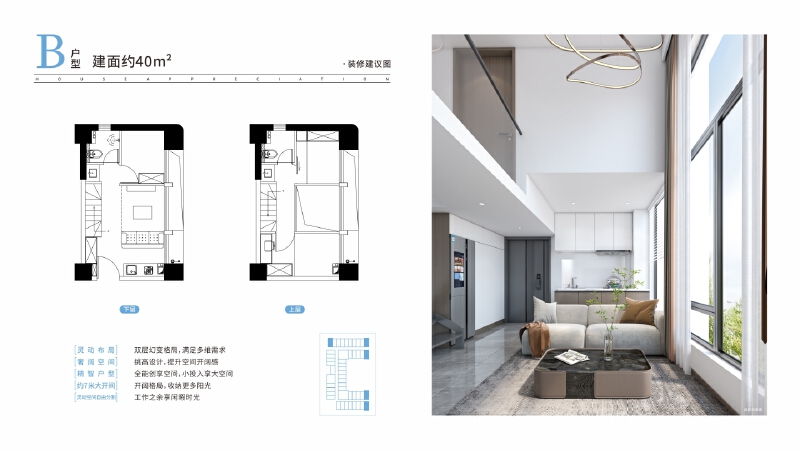 3室1厅2卫 商业类 售罄户型图