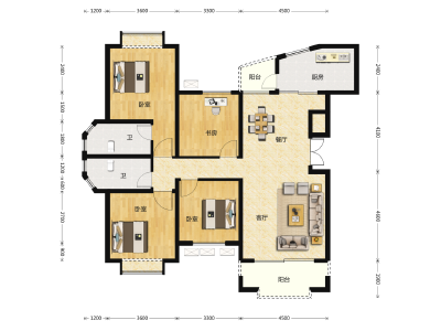 4室2厅2卫 住宅 在售