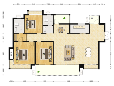 3室2厅2卫 住宅 售罄