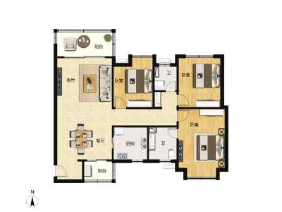 3室2厅2卫 住宅 在售