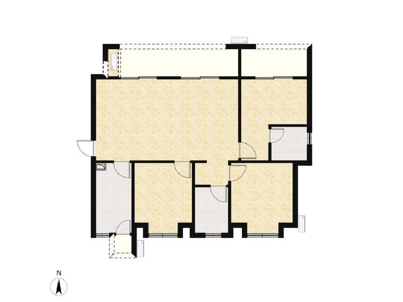 3室2厅2卫 住宅 售罄户型图