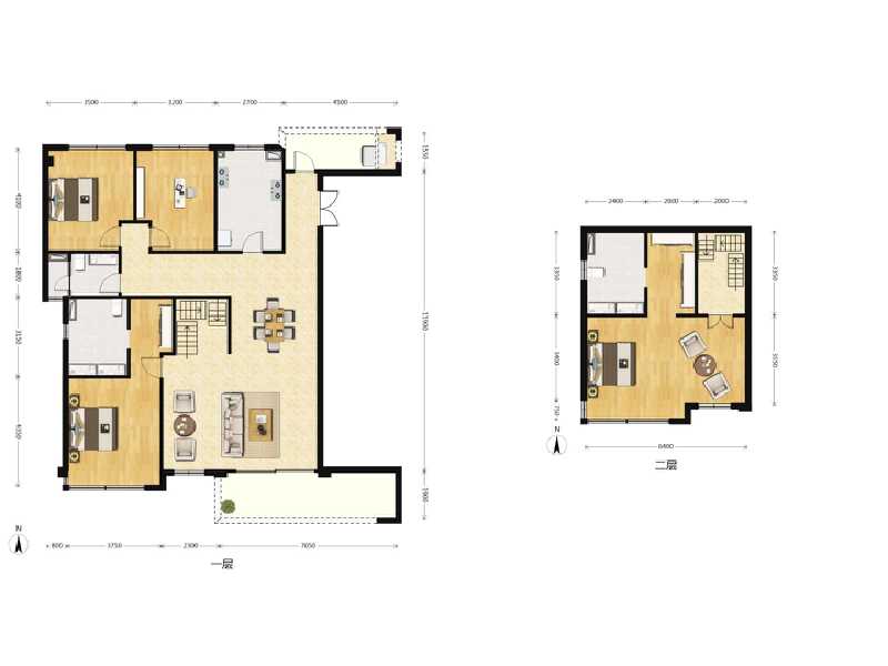 4室2厅3卫 住宅 售罄户型图