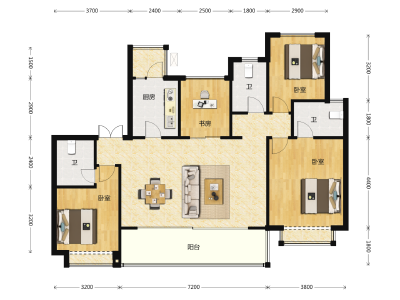 4室2厅3卫 住宅 售罄