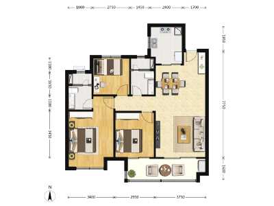3室2厅2卫 住宅 在售