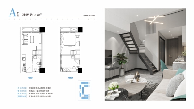 2室1厅1卫 商业类 在售