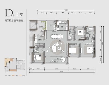 4室1厅3卫 住宅 在售