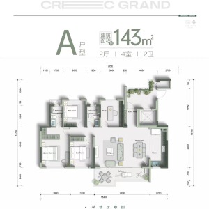 4室2厅2卫 住宅 在售