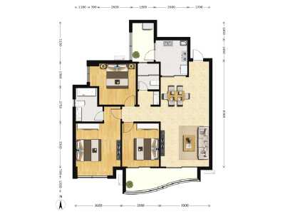 3室2厅2卫 住宅 售罄