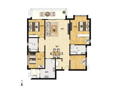 4室2厅2卫 住宅 在售