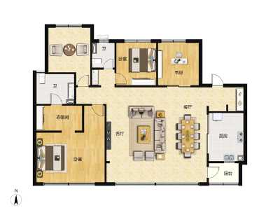 4室2厅2卫 住宅 售罄