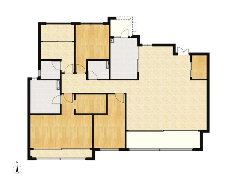 4室2厅3卫 住宅 在售户型图
