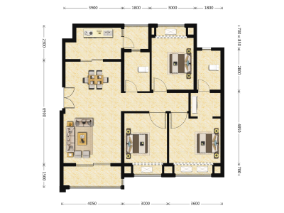 3室2厅2卫 住宅 售罄