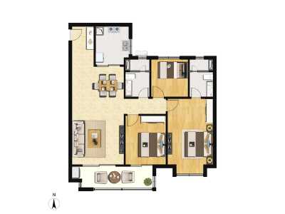 3室2厅2卫 住宅 售罄