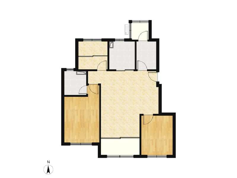 3室2厅2卫 住宅 售罄户型图