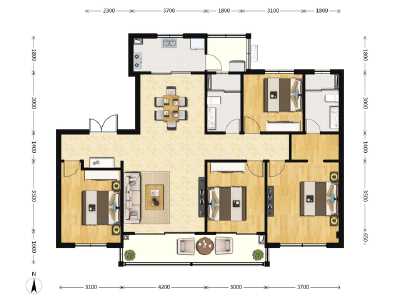 4室2厅2卫 住宅 售罄