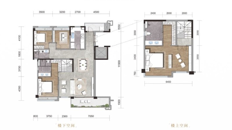 4室2厅3卫 住宅 售罄户型图