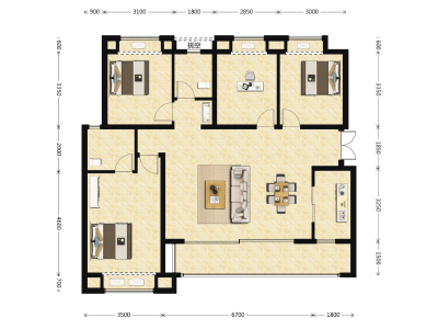 4室2厅2卫 住宅 售罄