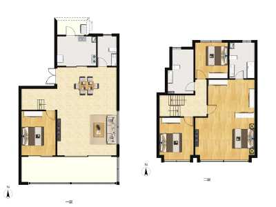 4室2厅3卫 别墅 售罄