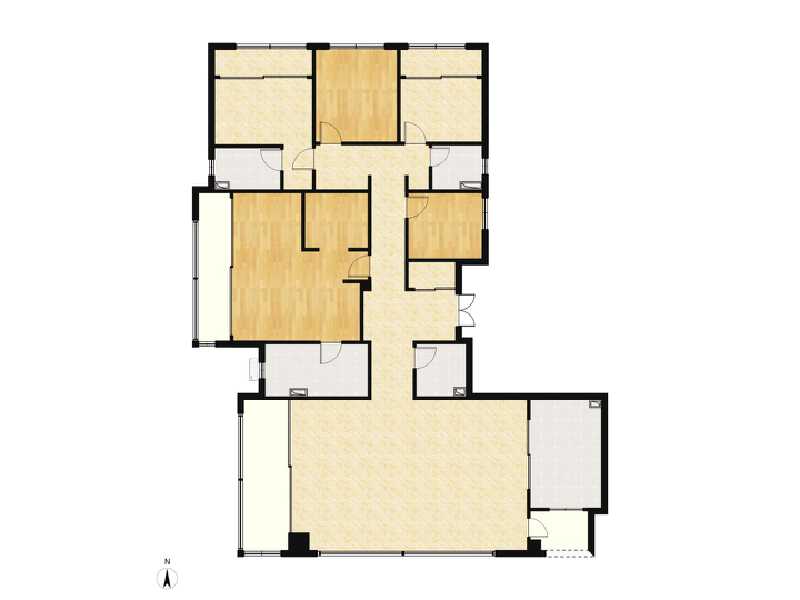 5室2厅4卫 住宅 售罄户型图