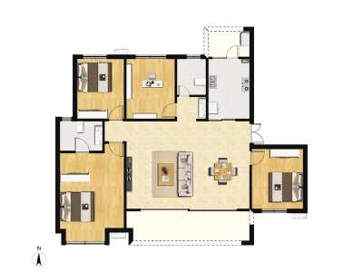 4室2厅2卫 住宅 售罄