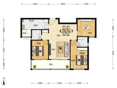 3室2厅2卫 住宅 售罄