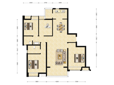 4室2厅2卫 住宅 售罄
