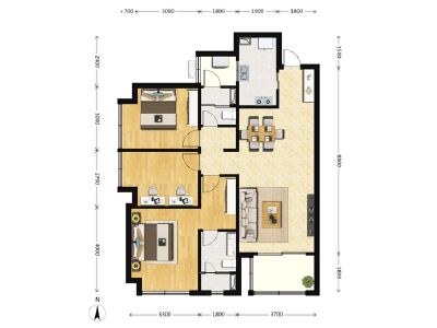 3室2厅2卫 住宅 售罄