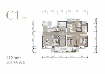 3室2厅0卫 住宅 售罄