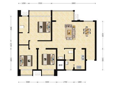 3室2厅2卫 住宅 售罄