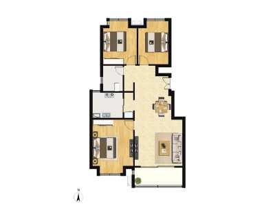 3室2厅1卫 住宅 在售