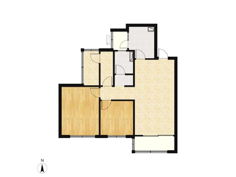 3室2厅1卫 住宅 售罄户型图