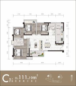 4室2厅2卫 住宅 在售