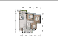 3室2厅1卫 住宅 售罄