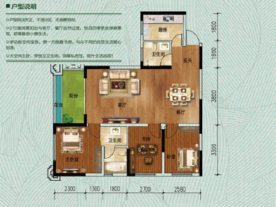 3室2厅2卫 住宅 售罄
