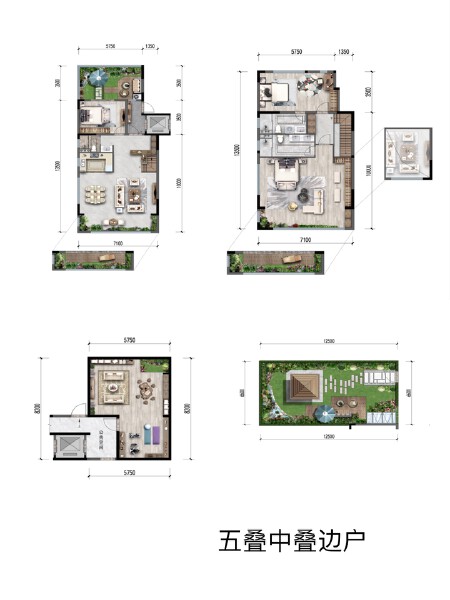 3室3厅3卫 住宅 在售户型图
