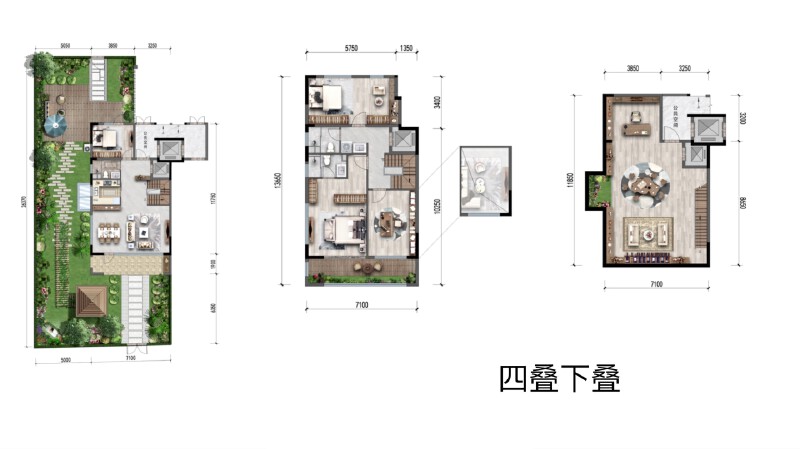 4室3厅3卫 住宅 在售户型图