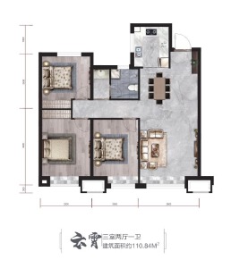 3室2厅1卫 住宅 在售