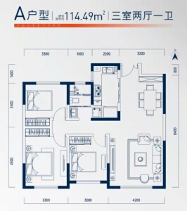 3室2厅1卫 住宅 在售
