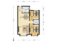 2室2厅1卫 住宅 售罄