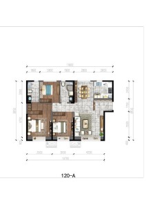 3室2厅1卫 住宅 售罄
